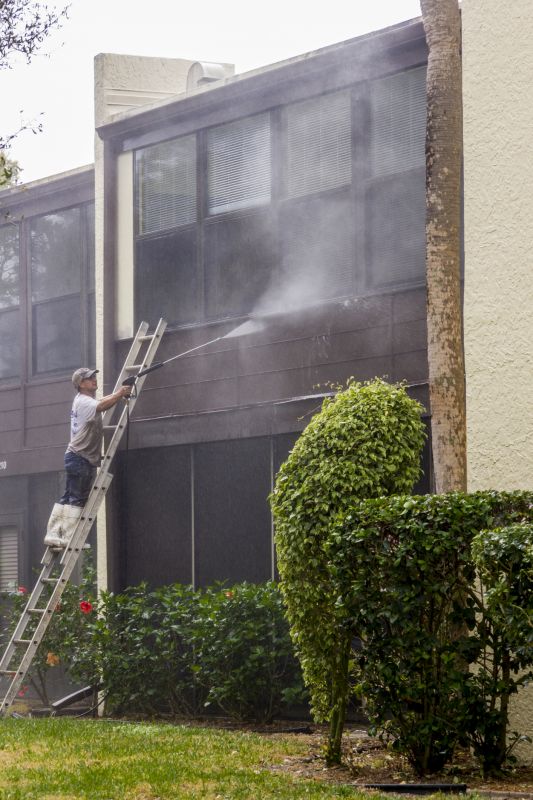 Townhouse Exterior Cleaning